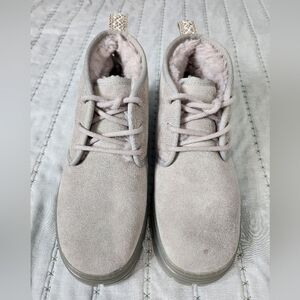 Ugg Grey Neumel clear sole boots
